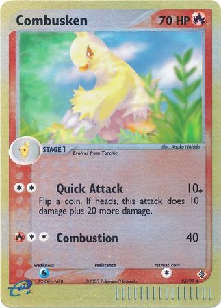 Combusken - 25/97 - Reverse Holo - EN Combusken - 25/97 - Reverse Holo - EN