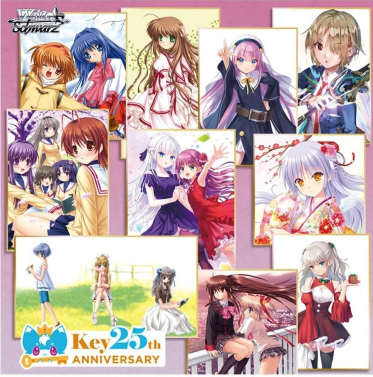 Key 25th Anniversary Premium Booster Pack - Weiss Schwarz TCG - JP