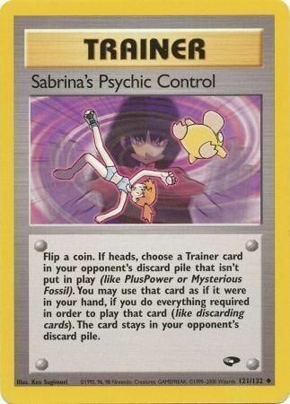 Sabrina’s Psychic Control - 121/132 - Unlimited - EN