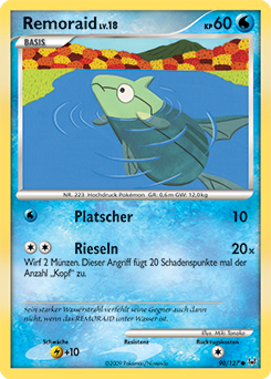 Remoraid - 90/127 - Pokemon TCG - Near Mint