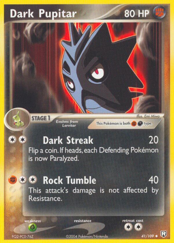 Dark Pupitar - 41/109 - Reverse Holo - EN