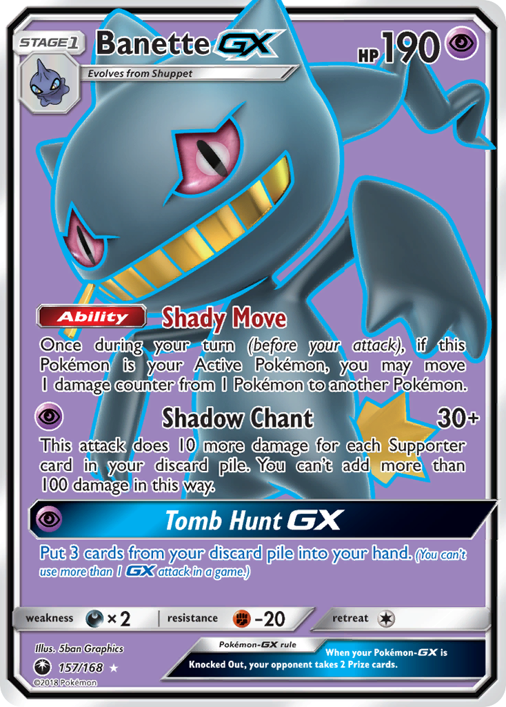 Banette-GX - 157/168 - EN Banette-GX - 157/168 - EN