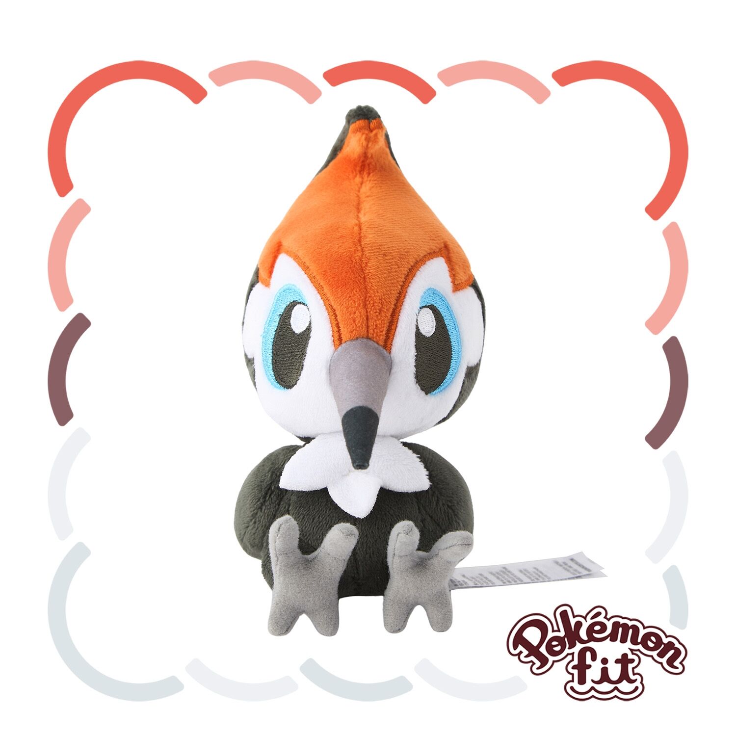 Pikipek Sitting Cuties Plush - 15.0 cm Pikipek Sitting Cuties Plush - 15.0 cm
