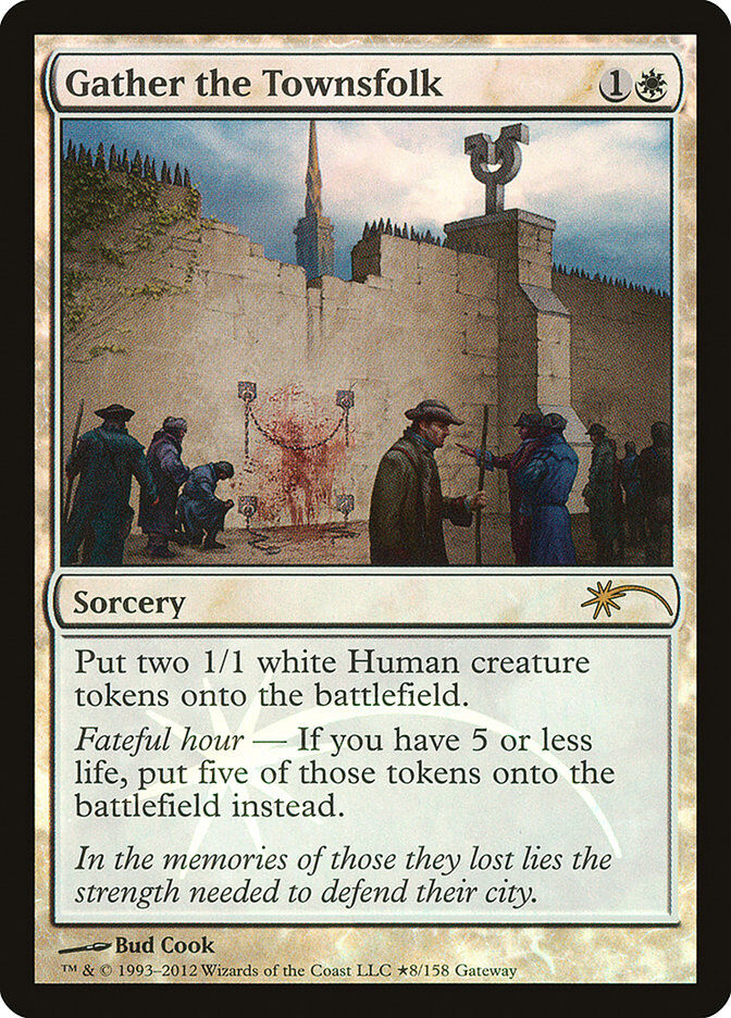 gather-the-townsfolk-wpn-promo-holo-mtg-near-mint-en Gather the Townsfolk - WPN Promo Holo - MTG - Near Mint - EN