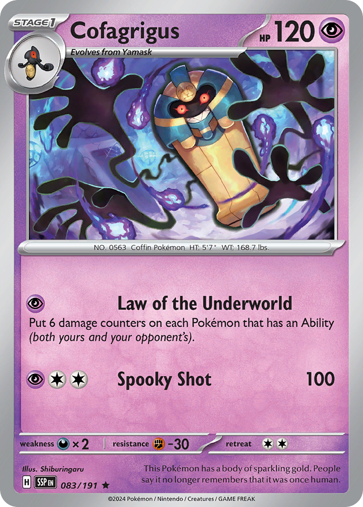 Cofagrigus - 083/191 - EN