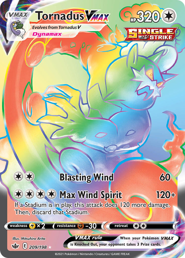 Tornadus VMAX - 209/198 - EN Tornadus VMAX - 209/198 - EN