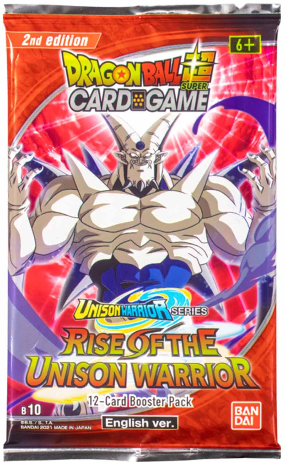 Rise of the Unison Warrior B10 Booster - Dragon Ball Super Card Game - EN