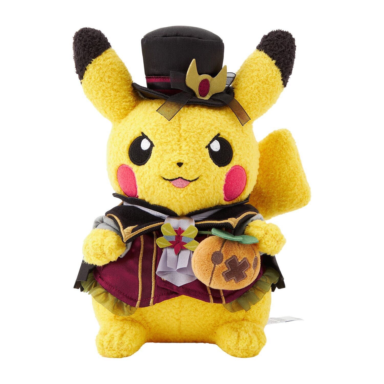 Pokémon Center Original - Halloween Ghost Chateau Pikachu Plush Toy - 24 cm 
