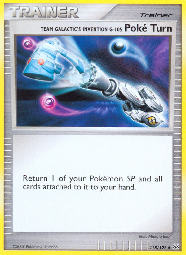 Team Galactic’s Invention G-105 Poké Turn - 118/127 - EN Team Galactic’s Invention G-105 Poké Turn - 118/127 - EN