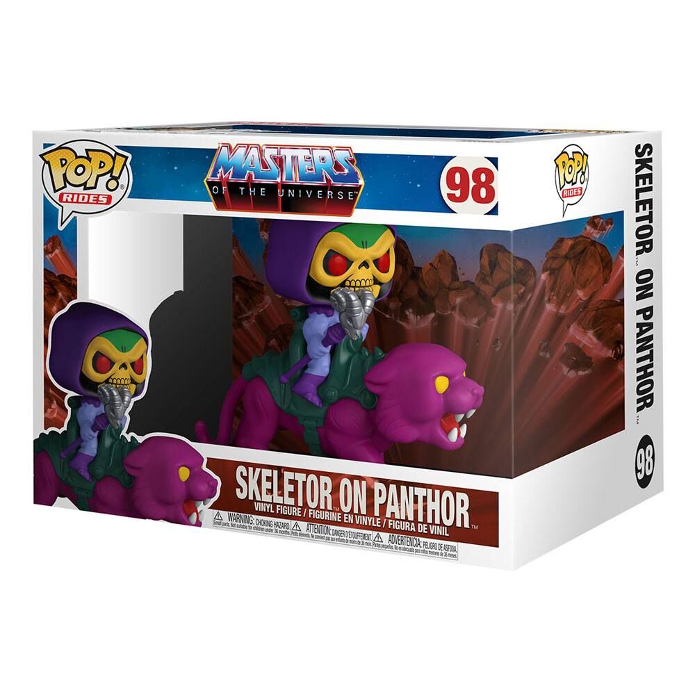 Masters of the Universe POP! Rides Vinyl Figur Skeletor on Panthor 18 cm