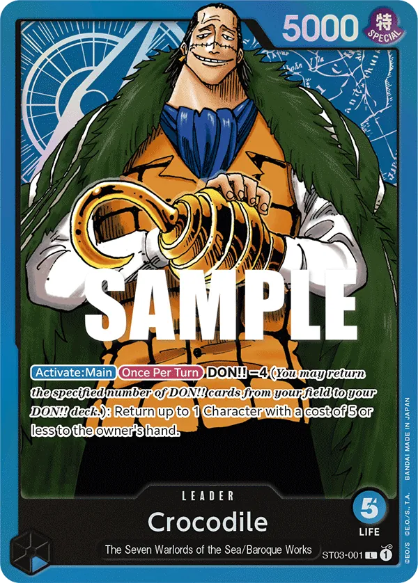 Crocodile - ST03-001 Crocodile - ST03-001