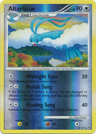 Altaria - 18/127 - Reverse Holo - EN