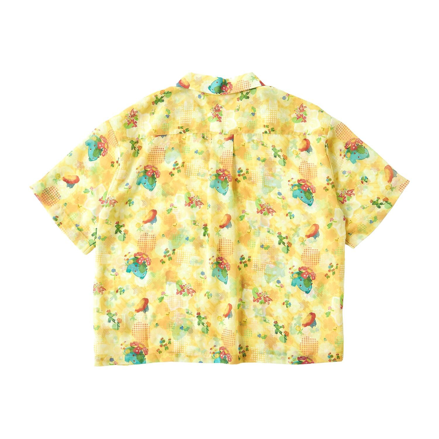 Midarezaki Sheer Open-Collar Shirt