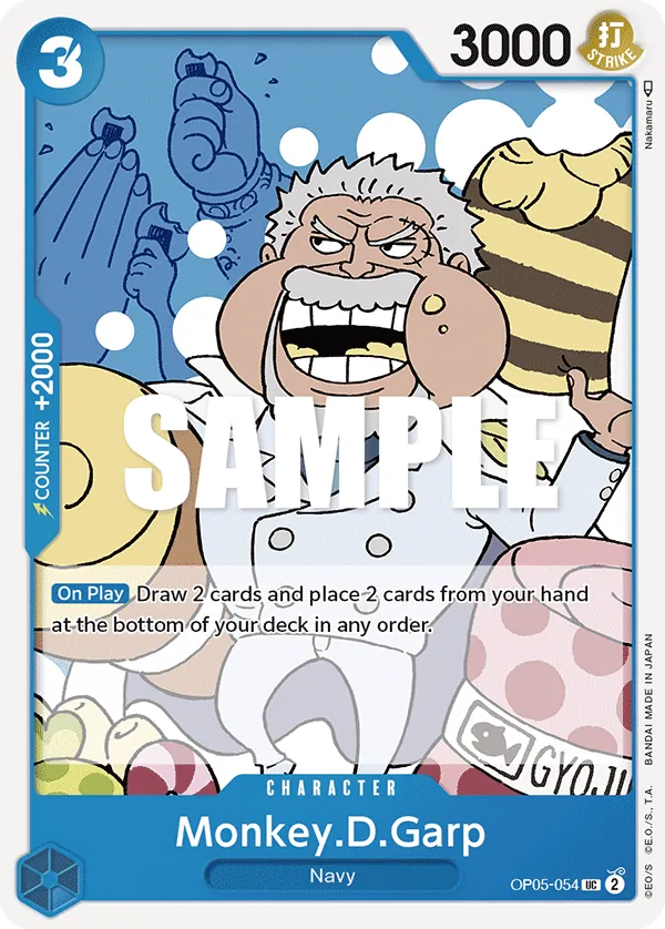 Monkey.D.Garp - OP05-054 Monkey.D.Garp - OP05-054