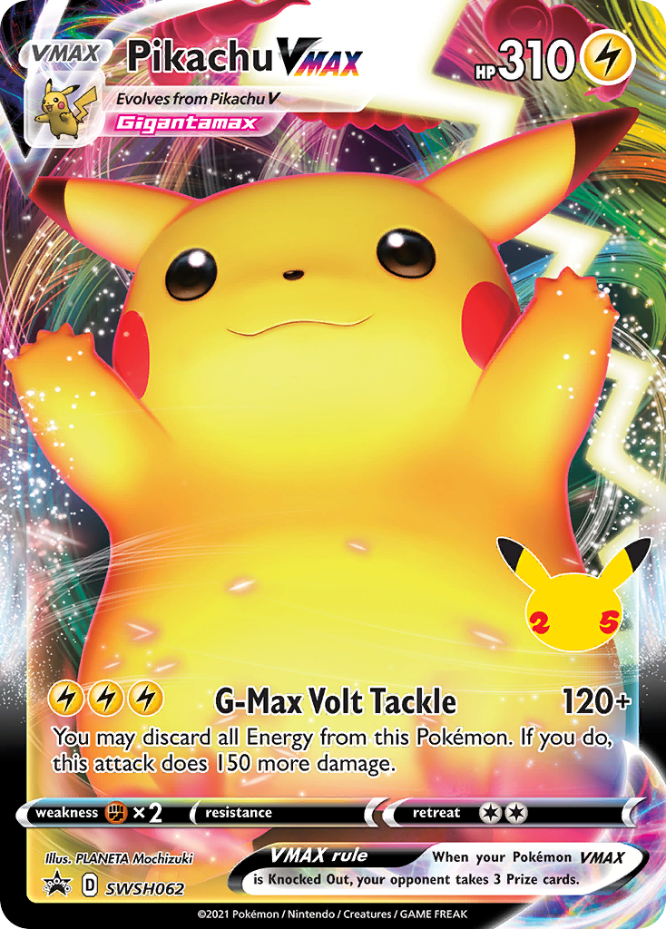 Pikachu VMAX - SWSH062/306 - EN Pikachu VMAX - SWSH062/306 - EN