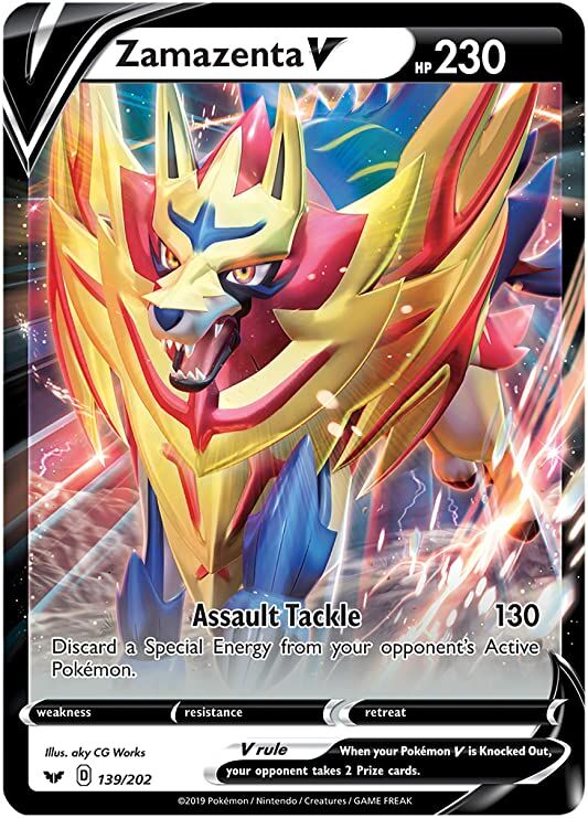 Zamazenta V 139/202 - Pokémon XXL TCG