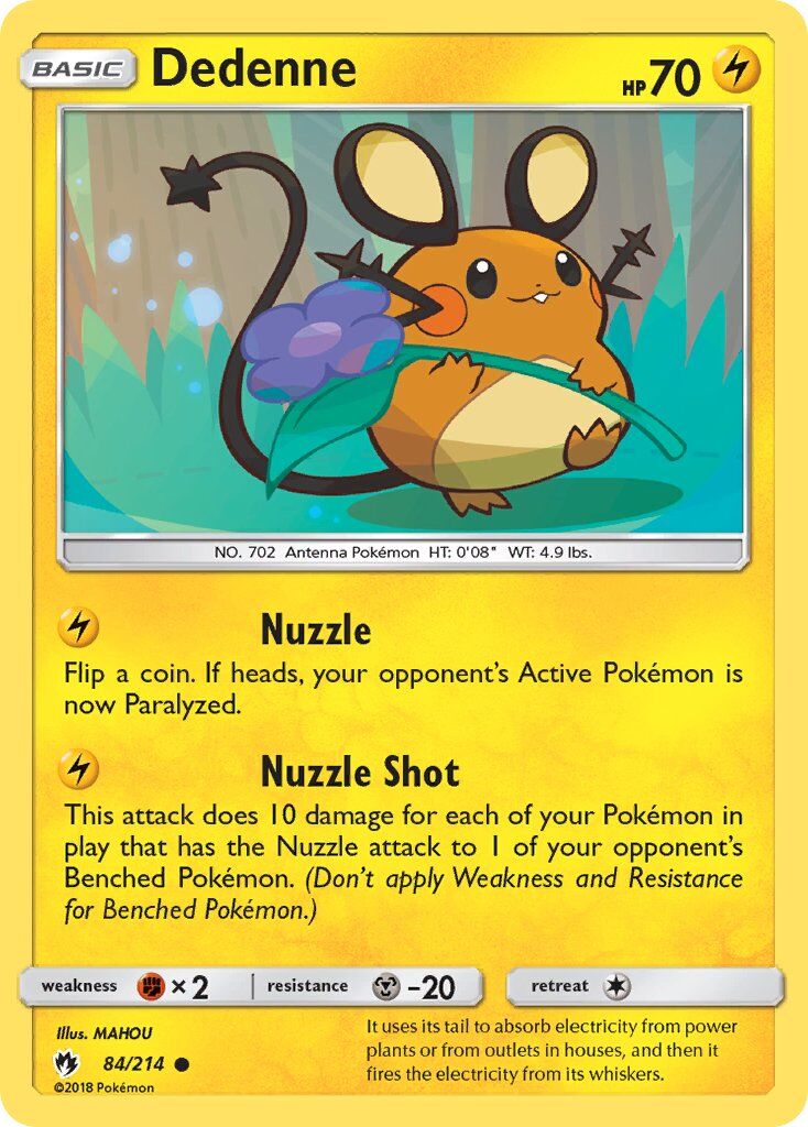 Dedenne - 84/214 - EN