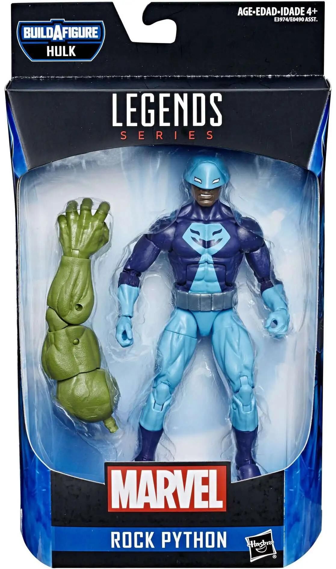 Avengers Endgame Marvel Legends Hulk Series Rock Python Action Figure