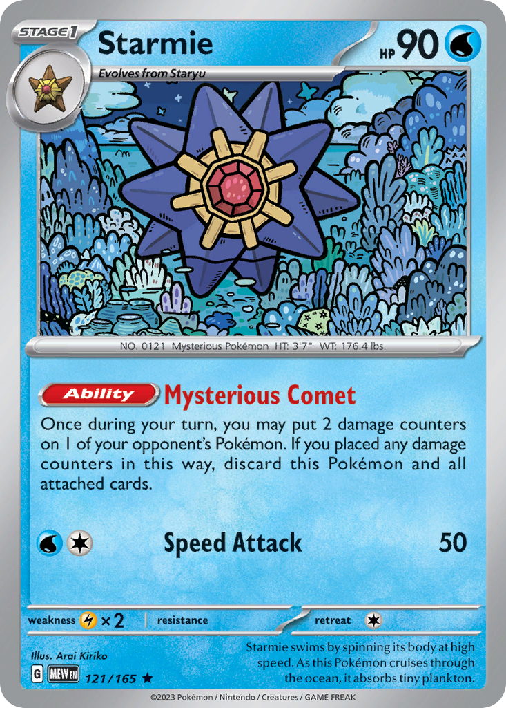 Starmie - 121/207 - EN Starmie - 121/207 - EN