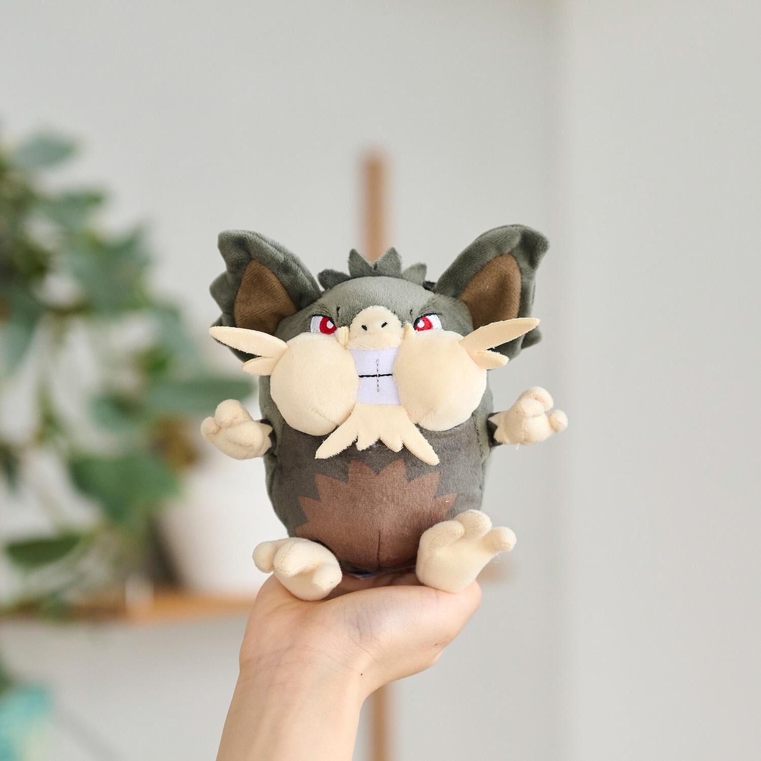 Raticate (Alolan Form) Sitting Cuties Plush - 17.0 cm