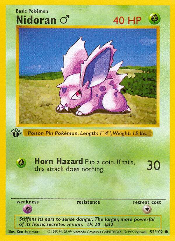 Nidoran Male - 55/102 - EN