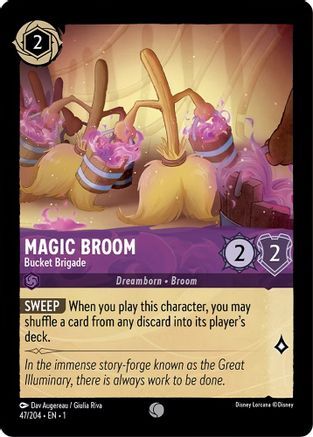 Magic Broom - Bucket Brigade - 47/204 - EN