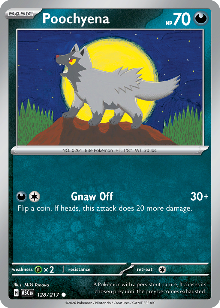 Poochyena - 128/217 - EN Poochyena - 128/217 - EN