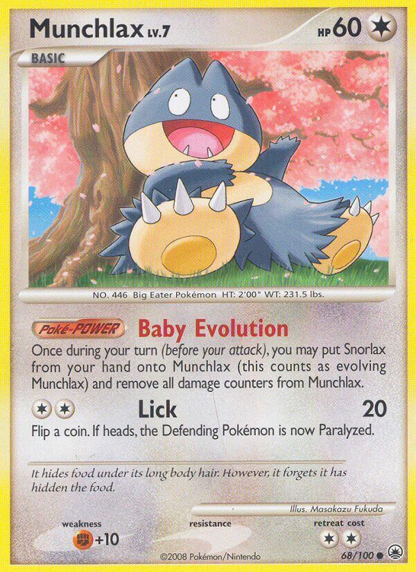 Munchlax - 68/100 - EN