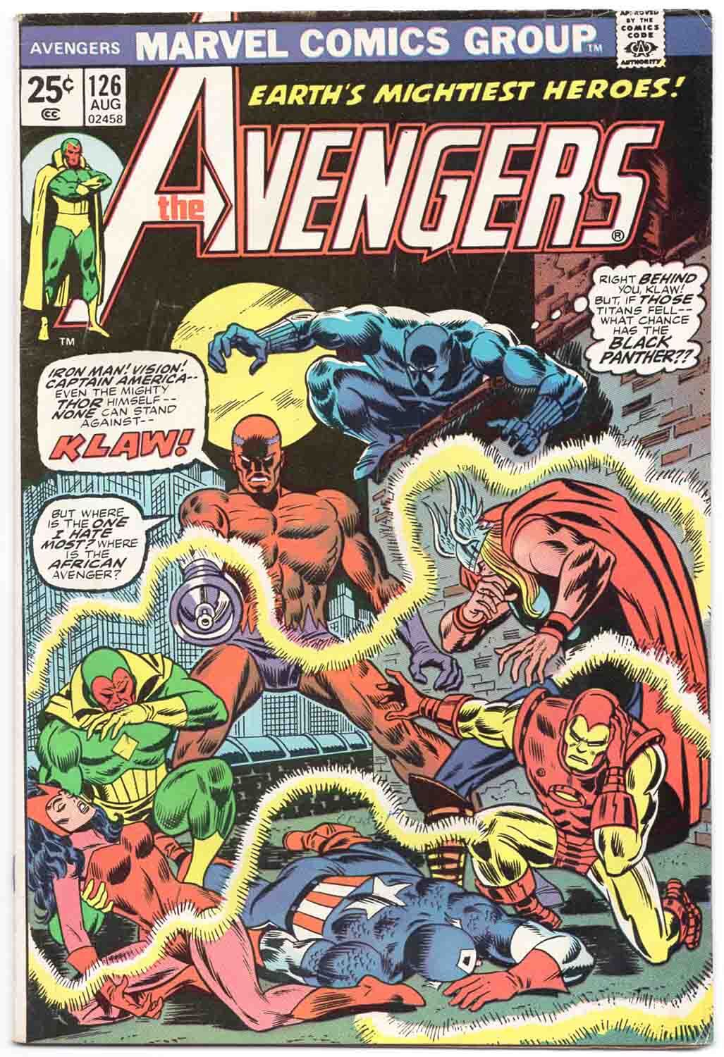 avengers_126 Avengers #126