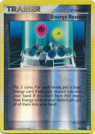 Energy Restore - 86/99 - Reverse Holo - EN