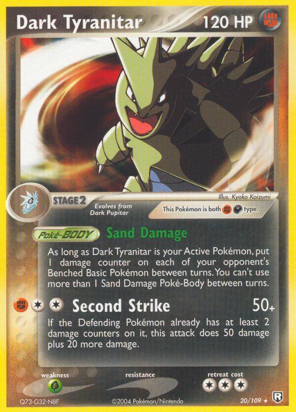 Dark Tyranitar - 20/109 - Reverse Holo - EN Dark Tyranitar - 20/109 - Reverse Holo - EN