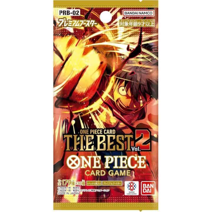 The Best Vol. 2 Premium Booster Box PRB-02 (10) - One Piece Card Game - JP 