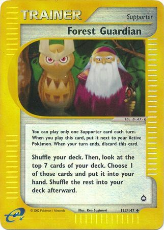 Forest Guardian - 123/147 - Reverse Holo - EN