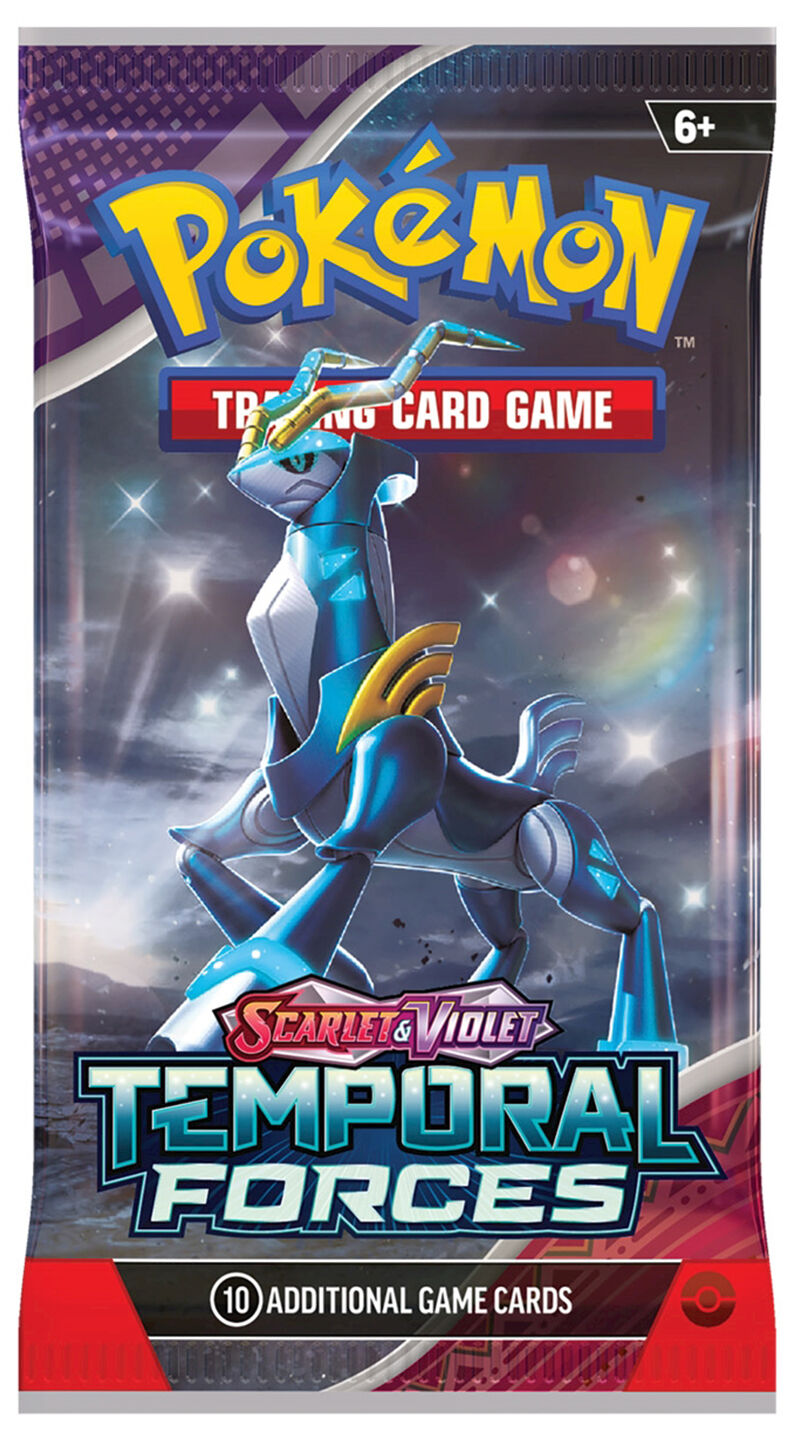 Pokémon TCG: Scarlet & Violet - Temporal Forces Booster Pack (10 Cards) - EN