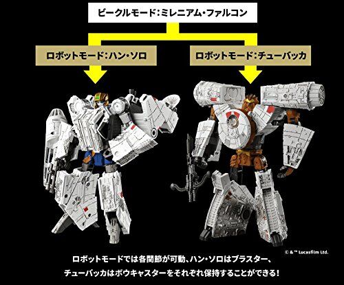 Star Wars Transformers 02 Millennium Falke - 24 cm