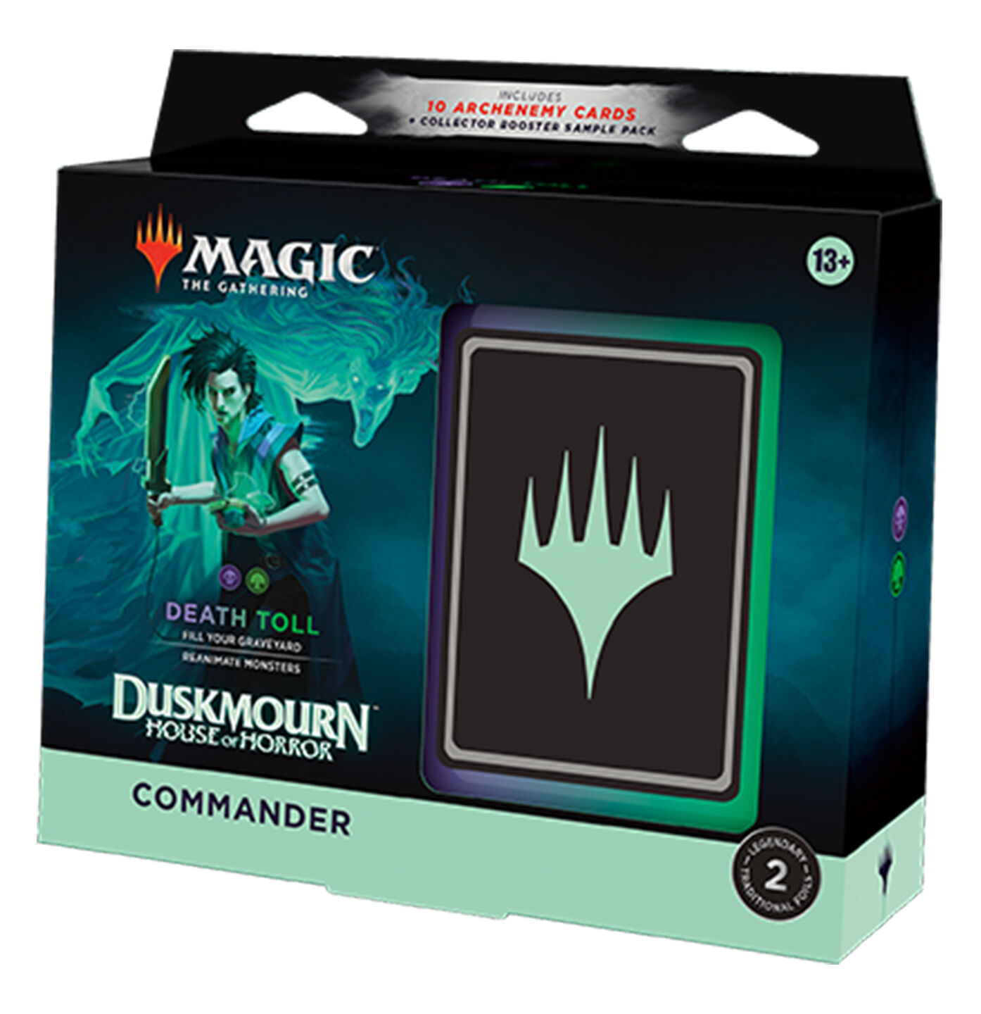 Duskmourn: House of Horror Commander Deck - Death Toll - Magic the Gathering - EN Duskmourn: House of Horror Commander Deck - Death Toll - Magic the Gathering - EN