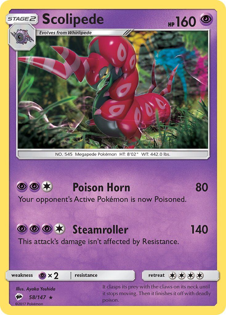 Scolipede - 58/147 - EN Scolipede - 58/147 - EN