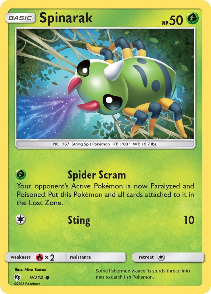 Spinarak - 9/214 - EN Spinarak - 9/214 - EN