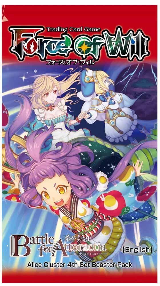 Force of Will Battle for Attoractia Chapter IV Booster Display