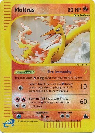 Moltres - 21/144 - Reverse Holo - EN
