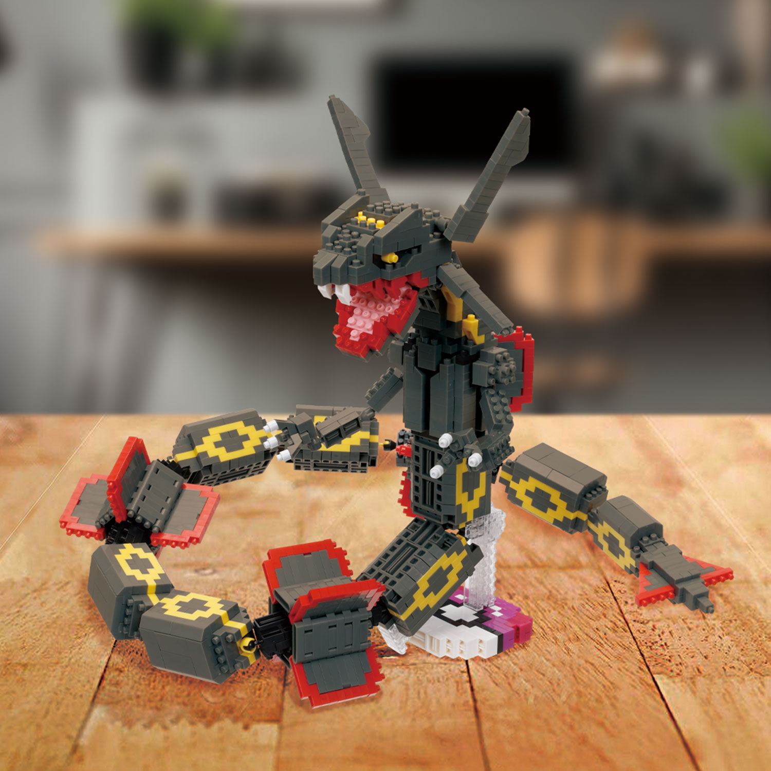 Pokémon Nanoblock Black Rayquaza Deluxe Edition