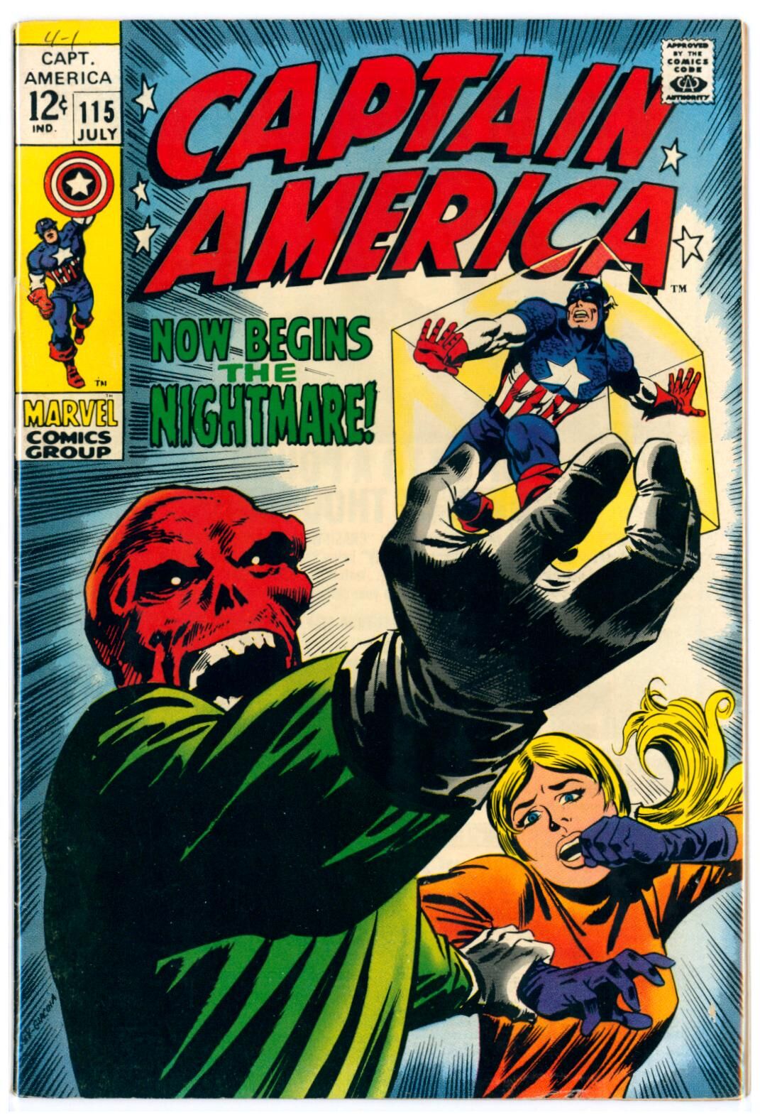 Captain America #115