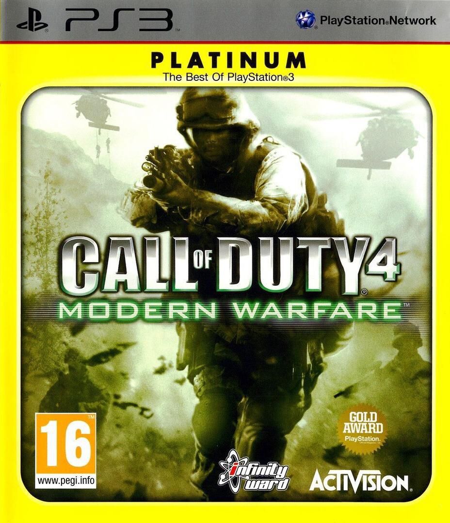 Call of Duty 4: Modern Warfare [Platinum] - OVP - PS3
