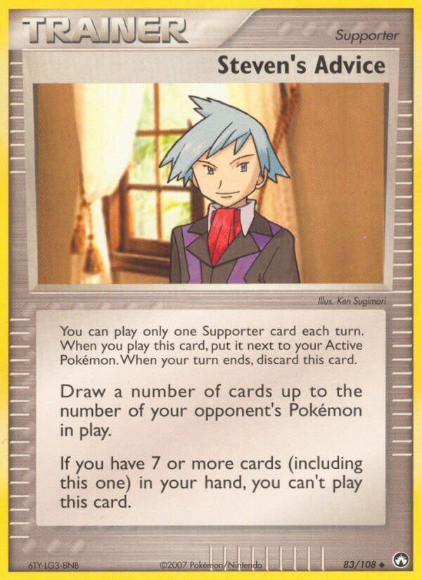 Steven’s Advice - 83/108 - EN Steven’s Advice - 83/108 - EN