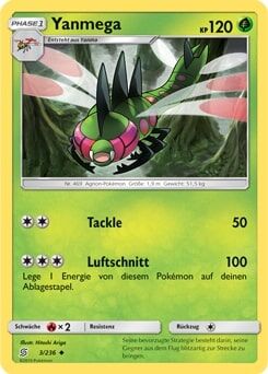 yanmega-pok-mon-tcg Yanmega 003/236 - Pokémon TCG