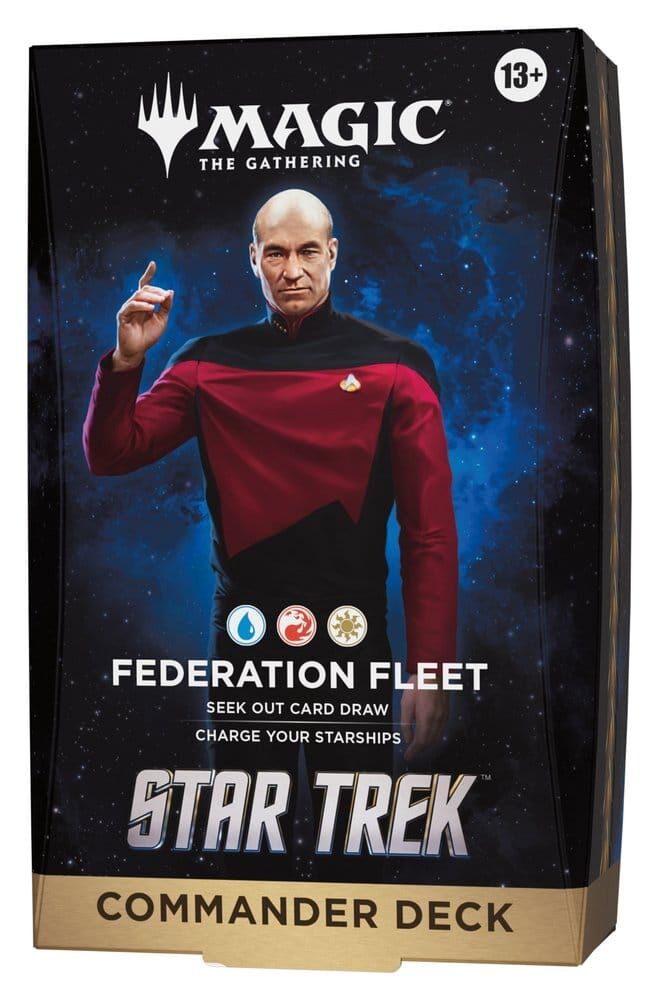 Magic the Gathering Star Trek Federation Fleet Commander Deck Magic the Gathering Star Trek Federation Fleet Commander Deck