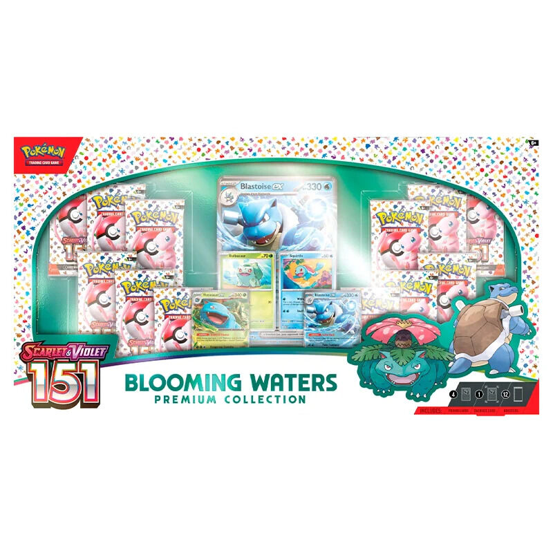 Pokémon TCG Scarlet & Violet 151 - Blooming Waters Premium Collection Box - EN