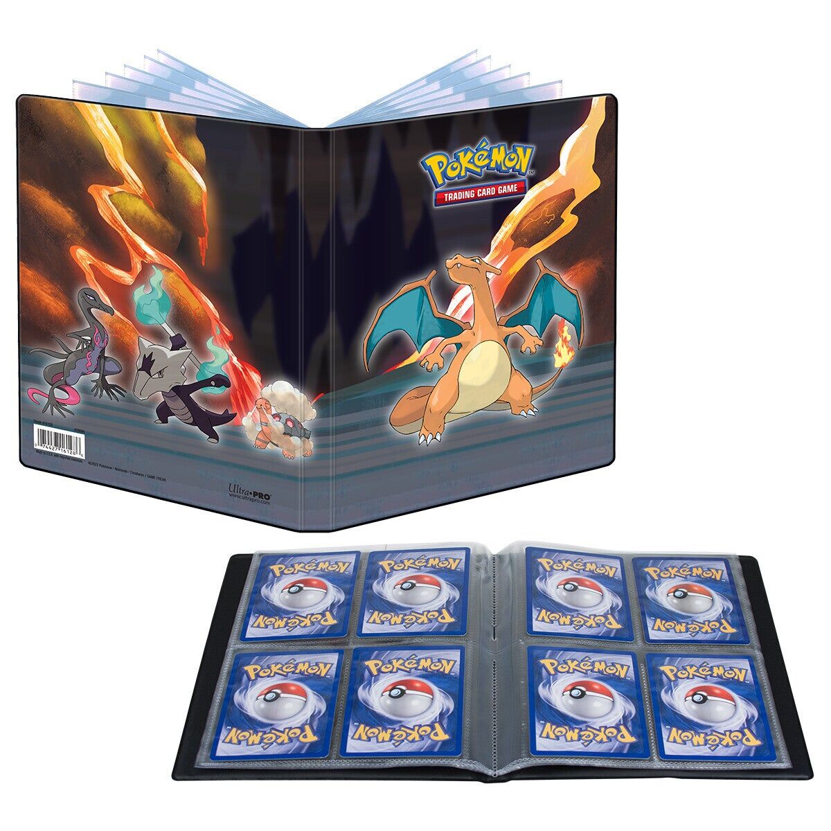 Pokémon Gallery Series Scorcing Summit Glurak 9-Pocket - Ultra PRO Ordner