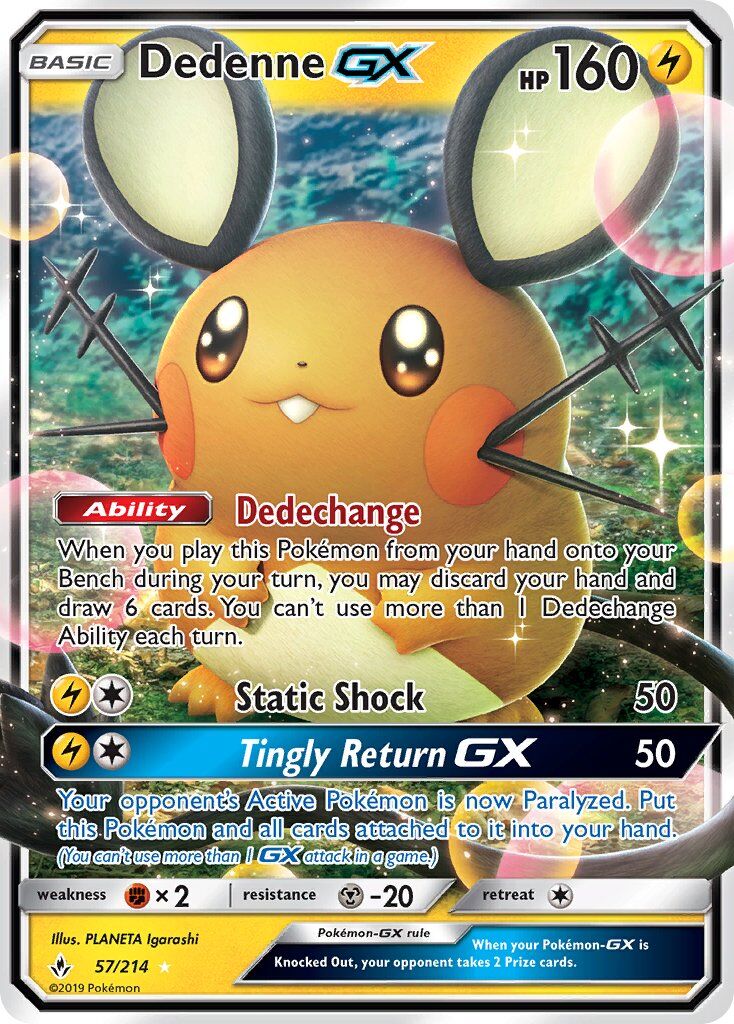 Dedenne-GX - 57/214 - EN