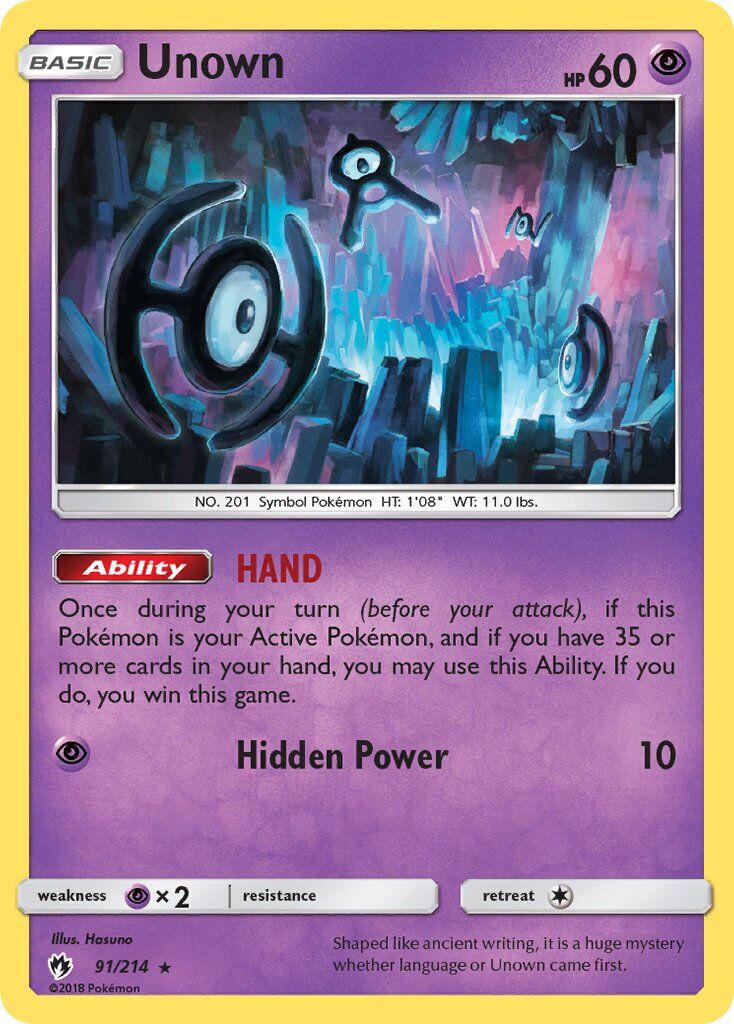 Unown - 91/214 - EN